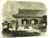 Entrance to the Tomb of the Ming Dynasty Beijing Peking 1866 by Anonymous