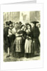 Holy Week Rome Italy 1866 Villagers Assembling for Religious Services by Anonymous