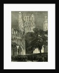 Kelso UK 1867 Kelso Abbey Illuminated by the Lime-Light. During the Queen's Visit to the Scottish Border. Great Britain by Anonymous