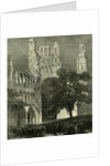 Kelso UK 1867 Kelso Abbey Illuminated by the Lime-Light. During the Queen's Visit to the Scottish Border. Great Britain by Anonymous