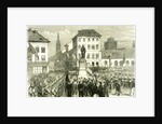 Antwerp Belgium Inauguration of the Statue of Teniers 1867 Antwerpen Anvers by Anonymous