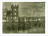 Kelso Castle 1867 UK The Queen's Visit to the Scottish Border the Fireworks and Beacon Fires Viewed from Floors Castle Great Britain by Anonymous