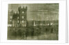 Kelso Castle 1867 UK The Queen's Visit to the Scottish Border the Fireworks and Beacon Fires Viewed from Floors Castle Great Britain by Anonymous