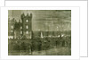 Kelso Castle 1867 UK The Queen's Visit to the Scottish Border the Fireworks and Beacon Fires Viewed from Floors Castle Great Britain by Anonymous