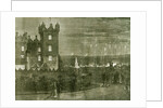 Kelso Castle 1867 UK The Queen's Visit to the Scottish Border the Fireworks and Beacon Fires Viewed from Floors Castle Great Britain by Anonymous
