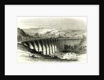 The Barentin Viaduct France 1847 Opening of the Rouen and Havre Railway by Anonymous