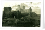 Peel Castle Isle of Man 1871 by Anonymous