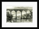 Lowther Viaduct UK 1846 Opening of the Lancaster and Carlisle Railway in December by Anonymous