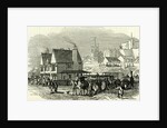 Lancaster Station UK 1846 Opening of the Lancaster and Carlisle Railway by Anonymous