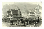 Lancaster Station UK 1846 Opening of the Lancaster and Carlisle Railway by Anonymous