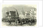 Lancaster Station UK 1846 Opening of the Lancaster and Carlisle Railway by Anonymous