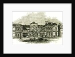 The Palais Royal Paris 19th Century. France by Anonymous