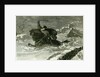 Between Staplehurst and Rochester UK 1887 Mail Cart in a Snow Drift by Anonymous
