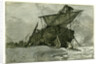 Wreck of the Tally Ho Eastbourne UK 1887 by Anonymous