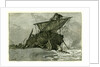 Wreck of the Tally Ho Eastbourne UK 1887 by Anonymous