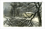 Kensington Gardens London 1887 Damage to Trees Near Queen's Gate by Anonymous