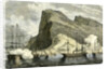 Gibraltar 1864 Arrival of the S.M. Maximilien Gibraltar by Anonymous