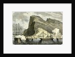 Gibraltar 1864 Arrival of the S.M. Maximilien Gibraltar by Anonymous