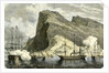 Gibraltar 1864 Arrival of the S.M. Maximilien Gibraltar by Anonymous