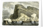 Gibraltar 1864 Arrival of the S.M. Maximilien Gibraltar by Anonymous
