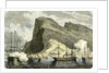Gibraltar 1864 Arrival of the S.M. Maximilien Gibraltar by Anonymous