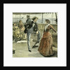 Talk on the Vessel 1887 Man Woman Lady Gentleman Ladies Ship Boat by Anonymous