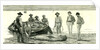 Caribbean Sea 1885 Shark Fishing Fish by Anonymous