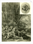 Dogs Hunting Austria 1891 by Anonymous