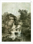 The Cottage by the Mill UK 19th Century by Anonymous
