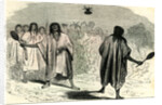 Ball Game with the Conibos Peru 1869 by Anonymous