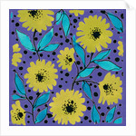 Botanical flower print by Niki Fisher