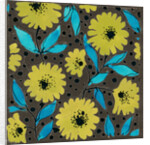 Botanical flower print by Niki Fisher