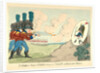 St. James's volunteers firing at a target at Kilburn Wells by Anonymous