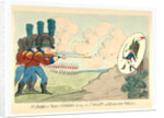 St. James's volunteers firing at a target at Kilburn Wells by Anonymous