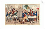 French happiness English misery by Isaac Cruikshank