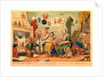 The strollers progress plte 1st. A peep at Black Jack's origin previous to his going to Douay, Cruikshank, invt. by Anonymous
