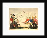 The Russian bear and her invincible rider encountering the British legion by Anonymous