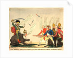 The Russian bear and her invincible rider encountering the British legion by Anonymous