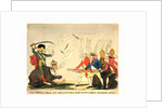 The Russian bear and her invincible rider encountering the British legion by Anonymous