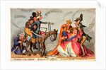 Taming of the shrew, Katharine and Petruchio, The modern Quixotte, or, what you will by James Gillray