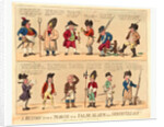A return from a march or a false alarm in a country village by Anonymous