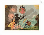 To his royal highness Fredrick Duke of York, this plate of Satan holding th prepondrence of power or Bounaparte's threat, is most humbly by Anonymous