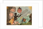 To his royal highness Fredrick Duke of York, this plate of Satan holding th prepondrence of power or Bounaparte's threat, is most humbly by Anonymous