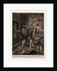 An English jack-tar giving monsieur a drubbing by Anonymous