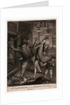 An English jack-tar giving monsieur a drubbing by Anonymous