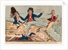 John Bull fighting the French single handed by Anonymous