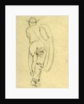 Full length rear view of man by Anonymous