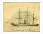 U.S. Gun Boat Mohican by Anonymous