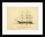 U.S. Sloop of War Dale by Alfred R Waud