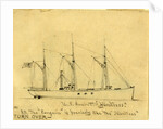 U.S. Gunboat Albatross by Alfred R Waud